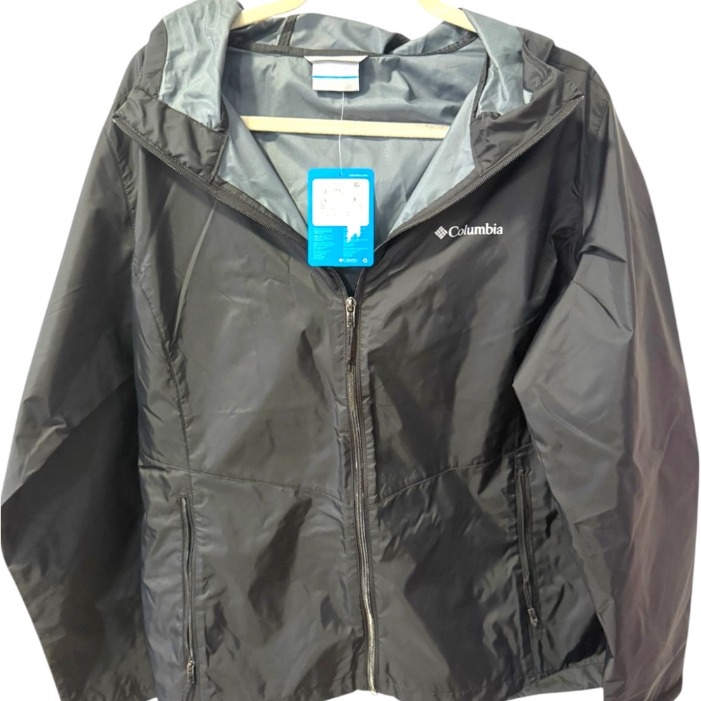 Columbia Charcoal Hooded Jacket